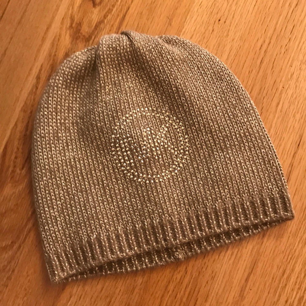 NWOT Michael Kors Logo Beanie